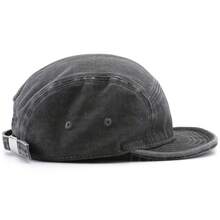 1顶纯色软檐五片式棒球帽，休闲男女通用街头风帽子，高品质做旧效果，日常情侣帽，时尚运动帽 - 彩色 - 查看 9
