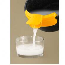 Anti-Spill Kitchen Pot Circular Rim Liquid Pouring Spout - Multicolor - View 12