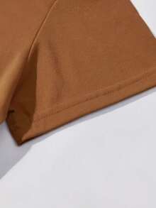 Camisetas Divertidas con Estampados de Café y Granos de Café, Camisetas con Estampados de Letras Nacidas del Amor por el Café, Camisetas para Entusiastas del Café, Regalos para Amantes del Café - Marrón claro-1 - Ver 3