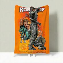 Movie R-RoboCop Raschel Flannel Blanket, Comfortable And Breathable, Ideal For Daily Use And Home - Figure 5 - View 1