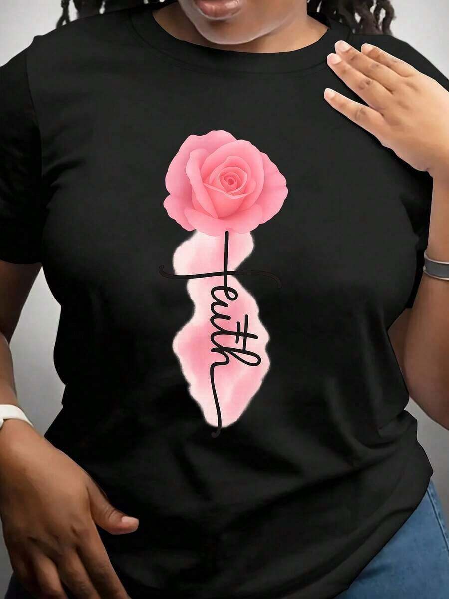 Women T-Shirts - Black - View 1