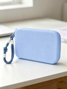 Tas Kosmetik Silikon Lucu Gaya INS, Kantong Penyimpanan Multifungsi, Dompet Ponsel & Koin, Tempat Kuas Makeup, Kantong Bawaan Portabel, Tas Penyimpanan Serbaguna, Tas Lipstik - MultiWarna - View 18