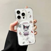 SANRIO Light Blue Lily-Of-The-Valley Floral Pattern With Lots Of Cinnamoroll Prints. Magnetic Charging Compatible TPU Case For IPhone 17/16/15/14/13/12/11 Pro Max Plus. Minimalist, Soothing, And Stylish Smartphone Accessory For Women. - 3 - View 10