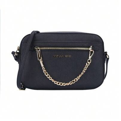  Bolso bandolera Michael Kors Jet Set Item de color liso para mujer, modelo 35S1GTTC7L, color negro.