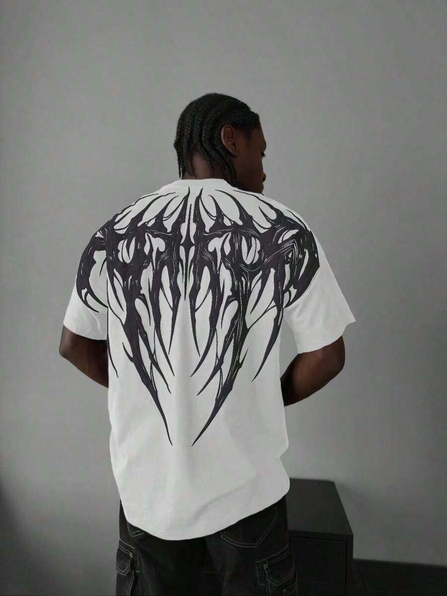 Men's T-Shirts For Spring And Summer - White - View 1