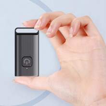 Mini Ultrasonic Dog Bark Deterrent Device - Stop Dog Barking Device For Own Or Neighbor's Dog, Rechargeable Anti Barking Dog Trainer Portable Stop Barking Pet Training Tool - 黑色 - 查看 4