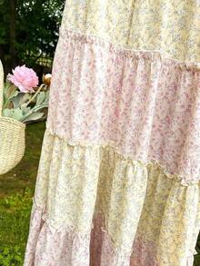 Women's Colorblock Random Printing Simple Daily Skirt Women Fall For Women - 多色 2 - 查看 3