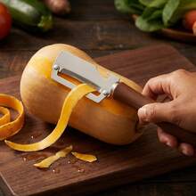 304 Stainless Steel Sugarcane Peeler Knife With Anti Slip Plastic Handle, Multi Purpose Fruit And Vegetable Peeler,For Pineapple, Pumpkin, Sugarcane And More, Manual Sugarcane Cutter, Bottle Opener, Suitable For Home Kitchen Restaurant Accessories - Multicolor - View 2