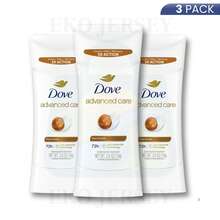 Dove Advanced Care Shea Butter 72H Odor Protection Stick Deodorant 2.6oz / 74g Pack Of 3 - 多樣化香型 - 查看 1