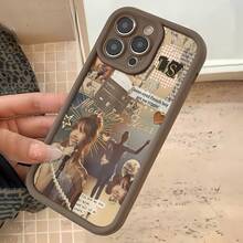 **Funda para teléfono Moonlit Floor, compatible con fundas para teléfonos , Apple, VIVO, OPPO, , Transsion, ,  y Honor. Fabricada en TPU, ofrece protección contra golpes y caídas. Un regalo elegante para familiares y amigos.** - Marrón - Ver 6
