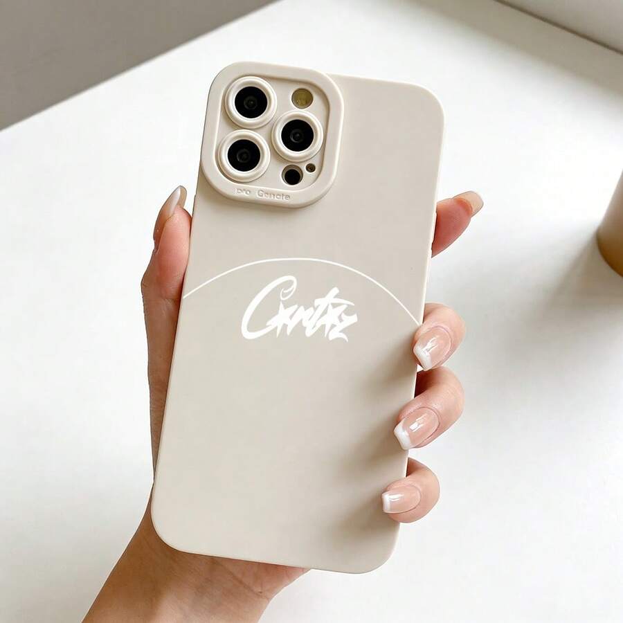 Protector Borde SuaveAjuste PrecisoAntiarañazos iPhone13,iPhone17,iPhone15 Pro,iPhone16e,iPhone12,iPhone11 Pro Max,iPhone12 Pro,  Galaxy S24 Ultra, Galaxy S25 Edge, Galaxy S25, Fácil de Limpiar Ligero y Delgado. - Blanco antiguo - Ver 1