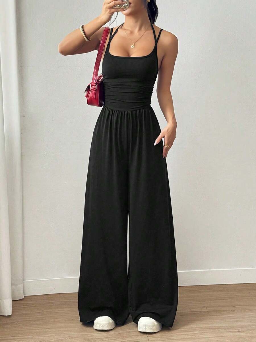 Damen Unitards - Schwarz - Übersicht 1