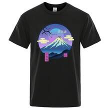 Moonlight-camisetas conmemorativas para hombre, Camisa de algodón de manga corta con cuello redondo, transpirable, de gran tamaño, estilo Hip Hop, 80387 - forma - Ver 1