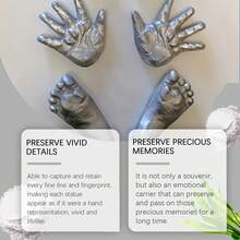 High-Quality Product Dowmoo Hand Casting Powder Set Model Making Hand Souvenir 3D Cloning Hand Model Toy - 1 - Xem 3