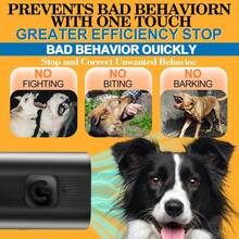 Mini Ultrasonic Dog Bark Deterrent Device - Stop Dog Barking Device For Own Or Neighbor's Dog, Rechargeable Anti Barking Dog Trainer Portable Stop Barking Pet Training Tool - 黑色 - 查看 8