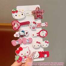 Sanrio 10件/1件裝可愛 Hello Kitty 女用髮夾套組，多功能髮飾，髮護理髮夾系列，適合學生，適用派對、節日與日常配戴，情人節、聖誕節、婚禮派對禮物 - 髮夾 - 查看 17