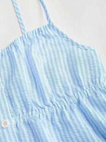 Sweetro Conjunto de dos piezas para mujer para uso diario - Azul - Ver 8