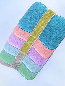 2pcs/1pc Soap Bag, Soap Pouch For Soap, Bath Sponge, Bath Ball, Exfoliating Sponge, Super Soft Exfoliating Sponge/Rich Lather, Suitable For Home Bathroom And Shower Accessories/Cleaning Tools/Soap Dish/Soap Cleaning Tools/Foaming Net Bath Brush Back Massager, Holiday, Gift - Multicolor - View 6