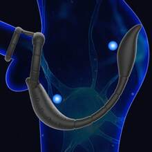 9 Vibrate Mode Scorpion Vibrating Anal Plug, Double-Ring Semen Cock Ring, Penile Ring, Adult Masturbator, Prostate P-Spot Stimulator, Anal Vibrating Massager, Sex Toys For Men - Một cỡ - Xem 7