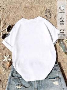 Women T-Shirts - White - View 2
