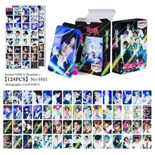 Set de 124 piezas que incluye 60 tarjetas de fotos doble cara + 32 pegatinas, tarjetas de colección de fans, regalo de fans - Multicolor - Ver 3