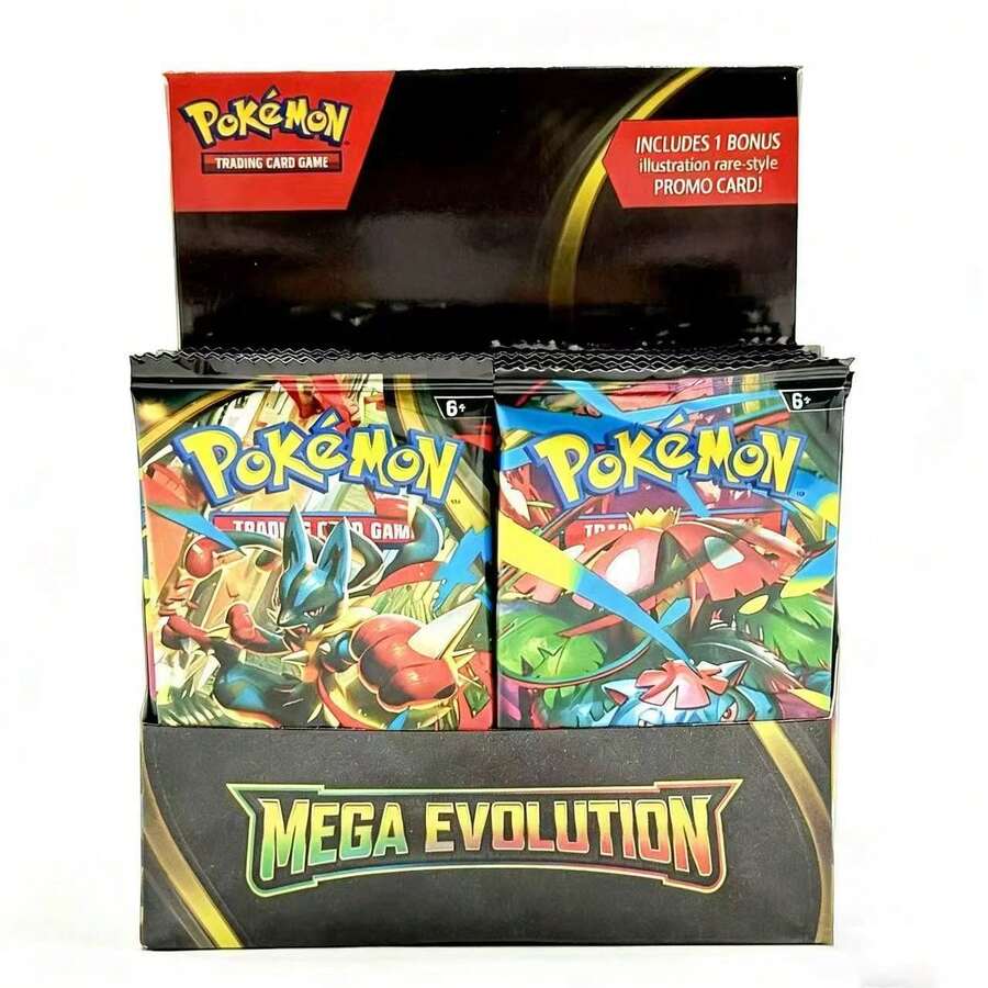 TCG Super Evolution Card Pack Box - Premium Trading Card Pack Includes Rare Super Evolution EX Cards, Suitable For TCG Live, Great For Card Collection, Deck Building, Tournaments, And Gifts For TCG Players And Super Evolution Fans