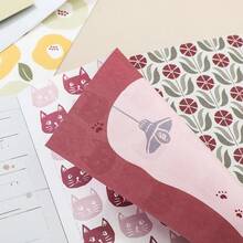 JotBox Seri Momen Inspirasi, Buku Sketsa Kosong, Dekorasi Dasar Kolase Multi-Material Bergaya Vintage DIY - Eishikong - View 6