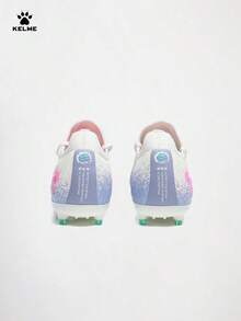 KELME 男士专业足球鞋，MG 短钉 Jidian 2.5，成人比赛及训练鞋 - 白紫 - 查看 5