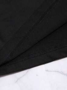Women's T-Shirt - 黑色 - 查看 3