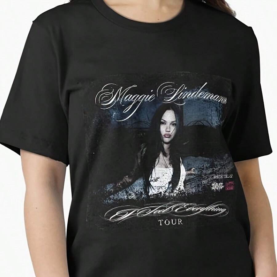 Maggie-Linderman-Tour 2026 Iseng T-Shirt - Black - View 1
