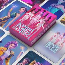 Hasbro 55 thẻ bài Anime Kpop Party Card Devil, bộ sưu tập thẻ bài LOMO, thẻ bài hologram, đồ chơi, quà tặng sinh nhật - Xem 5