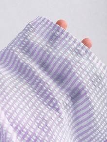 Sweetro Conjunto de dos piezas para mujer para uso diario - Morado - Ver 7