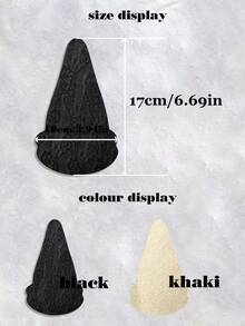 6/10 piezas de cubiertas desechables invisibles con forma de calabaza y encaje sexy, adecuadas para vestidos, camisetas, etc. - Multicolor - Ver 6