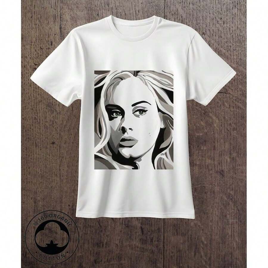 Camiseta corta unisex Danjord Tops Vintage Adele, regalo para amantes de la música, color negro/blanco, varias tallas.220G C1AmiS1eta de AL1Godn esencial uniS1ex, 220 g de suavidad úniC1A. PensA1DA1 Para A1DAptarse a todaS1 Las perS1onas, hombres y mujeres por igual. Tela duradera de gran C1Alidad, listA1 Para cualquier corte, D1ELIC1A1DA al tacto pero construidA1 Para resistir. TopS1 Ligeros mujer, conjuntos otoñales, ropa de vaC1Aciones, disfraces de new years para ella. - Blanco - Ver 1