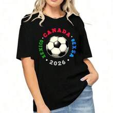 Camiseta de la Copa Mundial 2026 - Negro - Ver 1