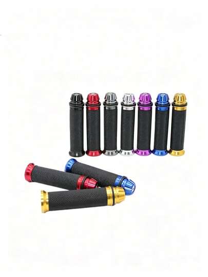 7/8 Inch (22mm) Motorcycle Handlebar Grips, Fit For Aprilia, Victory, Suzuki, Kawasaki, Ducati And Other Models