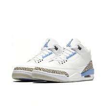 Nike Jordan Air Jordan 3 Retro "Unc" T Rendy Mid-Top Retro Basketball Shoes Men's North Carolina Blue - CT8532-104 - View 3