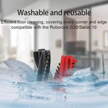 Accessories For G30/Saros10/S9 Maxv Ultra Robot Vacuum, Including Replacement Dust Bags, Mops, Filters, Roller Brushes, Side Brushes And Self-Cleaning Brushes - G30/Saros10 - View 4