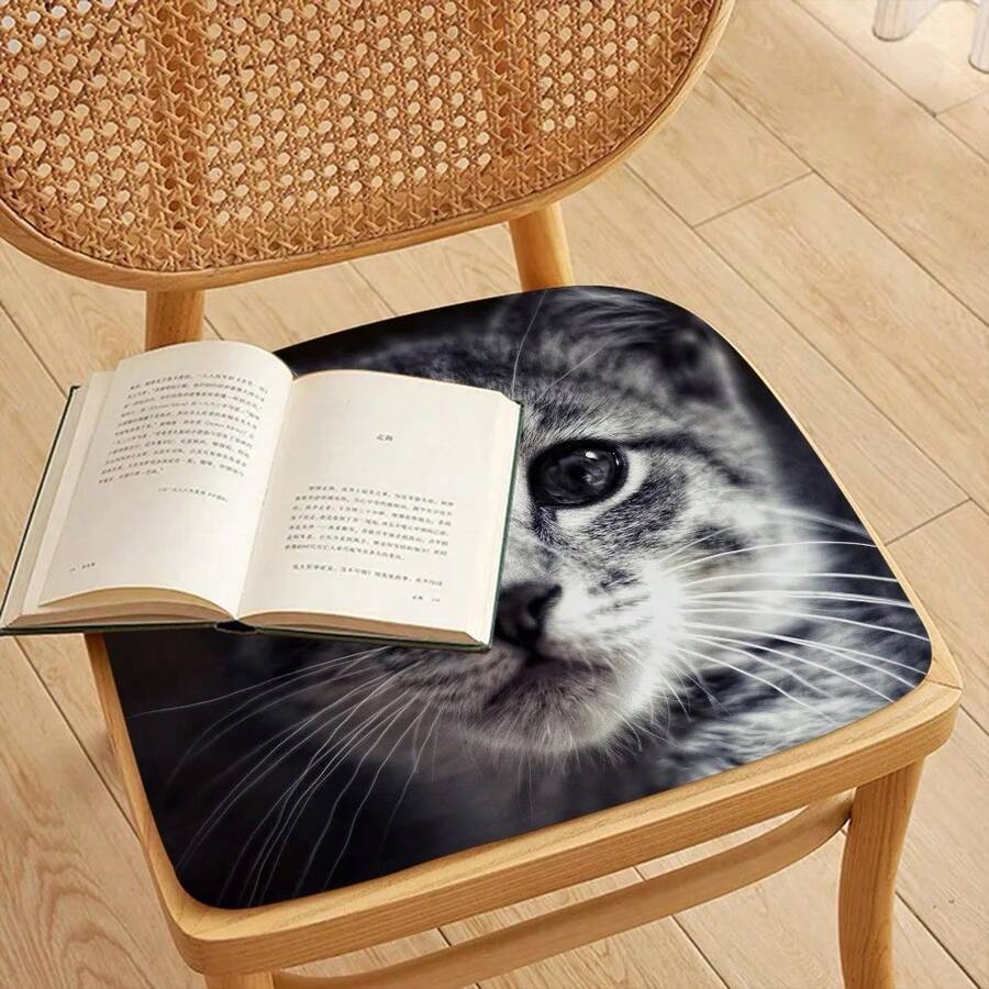 45x45cm Soft Car Seat Cushion Cartoon Cat Cushion Multi-color Comfortable and Breathable - z8 - Ver 1