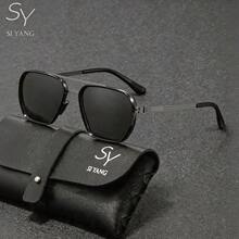 SY SI YANG Brand Sunglasses For Men, Driving Outdoor Stylish Sunglasses, UV Protection, Fishing Glasses, Unisex - A - View 16