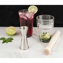 HIC Kitchen Bar Wooden Muddler Beechwood 8.75-Inches - View 7