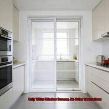 1pc/2pcs/3pcs/4pcs 62.99*51.18 Inch Home Anti-Mosquito Mesh Window Screen, Self-Adhesive No Drilling Installation, Fits Various Window Shapes, Removable And Washable, Breathable And Transparent, Anti-Mosquito And Insect, Easy Mesh Window, Enjoy Pest-Free Living! - White - View 12