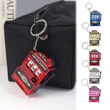 1PC Exquisite Fashion Mini Cartoon Game Console Pendant Keychain For Girls, Ladies Backpack Charm, Perfect Gift For Friends, Girlfriends, Classmates, Party, Festival & Birthday Presents - A - View 1