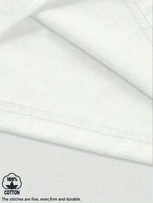 Camiseta con estampado gráfico de fantasma divertido y espeluznante, cuello redondo cómodo, corte relajado e informal, 100% algodón, 160 g/m², peso medio, tela transpirable y agradable para la piel, ideal para fiestas temáticas de Halloween, conjuntos divertidos a juego para mejores amigas, ropa casual para el día a día, camisetas de mujer lindas, ropa gótica para mujer, ropa de algodón para mujer, ropa Y2k para mujer, ropa Y2k para la vuelta al cole, camiseta holgada, ropa gótica para mujer, ropa Y2k para mujer, ropa de talla grande para mujer, ropa Y2k para la vuelta al cole, camisetas gráficas de talla grande, ropa renacentista de talla grande, ropa rave, top negro, tops de otoño, camisetas divertidas, camisa de algodón, camisetas de mujer lindas, ropa gótica para mujer, ropa de - Blanco - Ver 4