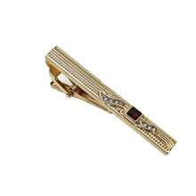 1pc In-Stock New Arrival Gold Rhinestone Tie Clip, Fashionable Men's Formal Business Tie Clip, Factory Direct - Multicolor - View 14