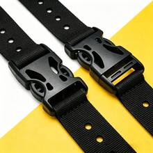 HSDOUBLE 2pcs/Pack 15mm-50mm Plastic Single-Side Adjustable Buckle, Heavy Duty Quick Release Buckle, For Backpack Belt Dog Collar Accessories - Plastic Buckle - View 5