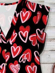 Camisa de mujer, conjuntos de verano para mujer, atuendos de vacaciones, blusas para salir, atuendos de concierto de country para mujer, blusas de verano lindas, atuendos para salir, atuendos de country para mujer, blusas para salir - Negro - Ver 3