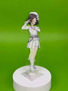 Crying Girl Band GBCVV Collab: Anya & Angola Peach Blossom Acrylic Standee Merchandise - beraneka warna - View 13