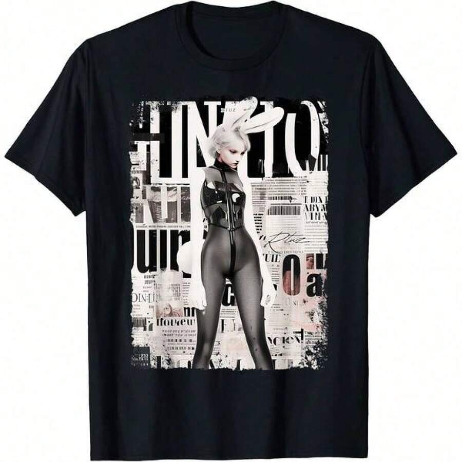 Women T-Shirts - Black - View 1
