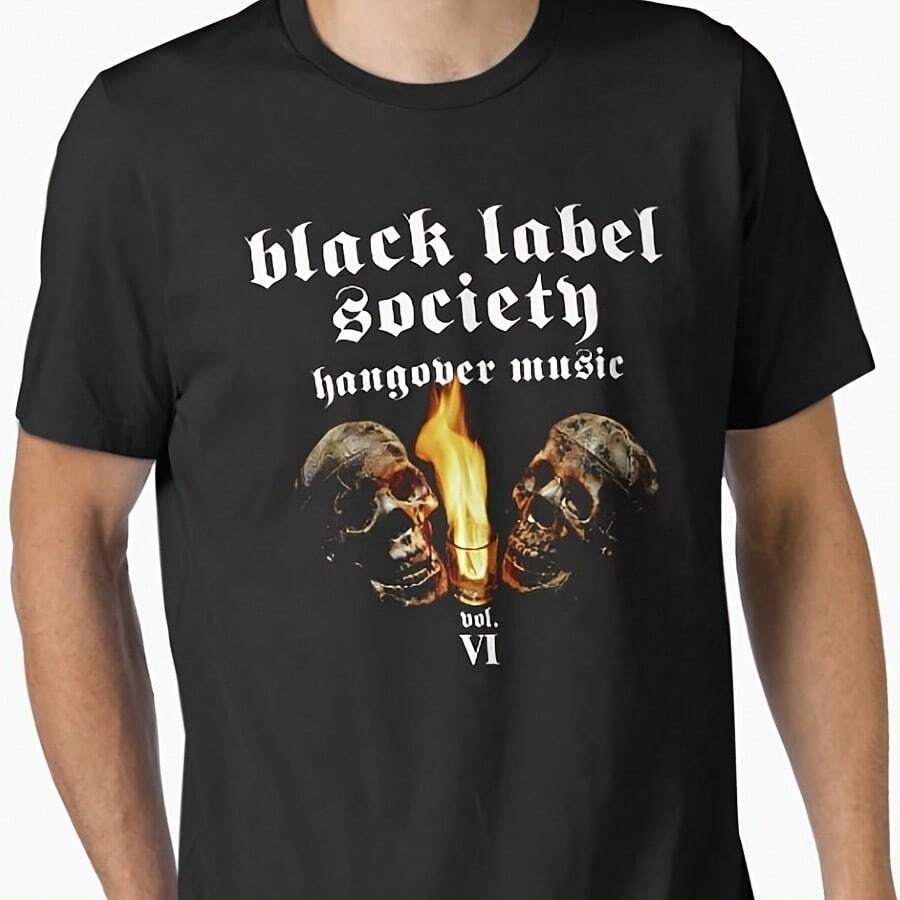 BLACK LABEL -SOCIETY-METAL BAND T-Shirt - Black - View 1